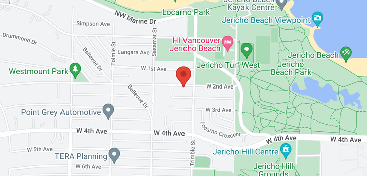map of 4434 W 1ST AVENUE